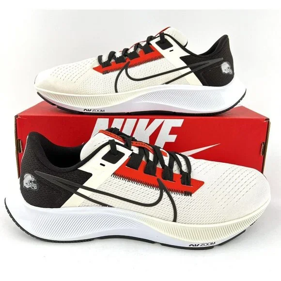 Nike Air Zoom Pegasus 38 NFL Cleveland Browns Men's Size 12 Sneakers NO  SHOW BOX